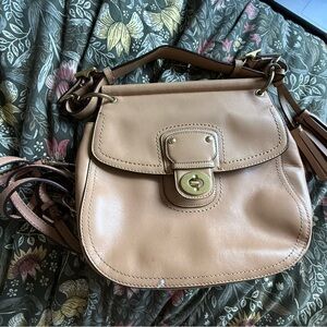 Coach Legacy Willis handbag in British Tan leather Shoulder Bag